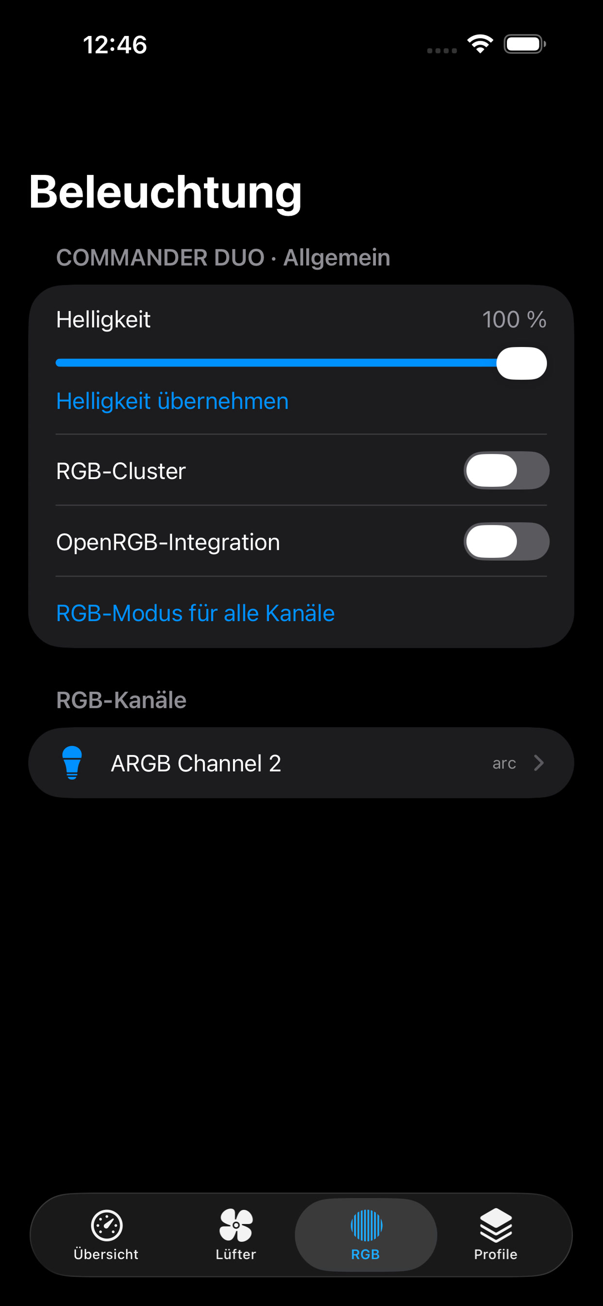 LinkControl RGB-Steuerung